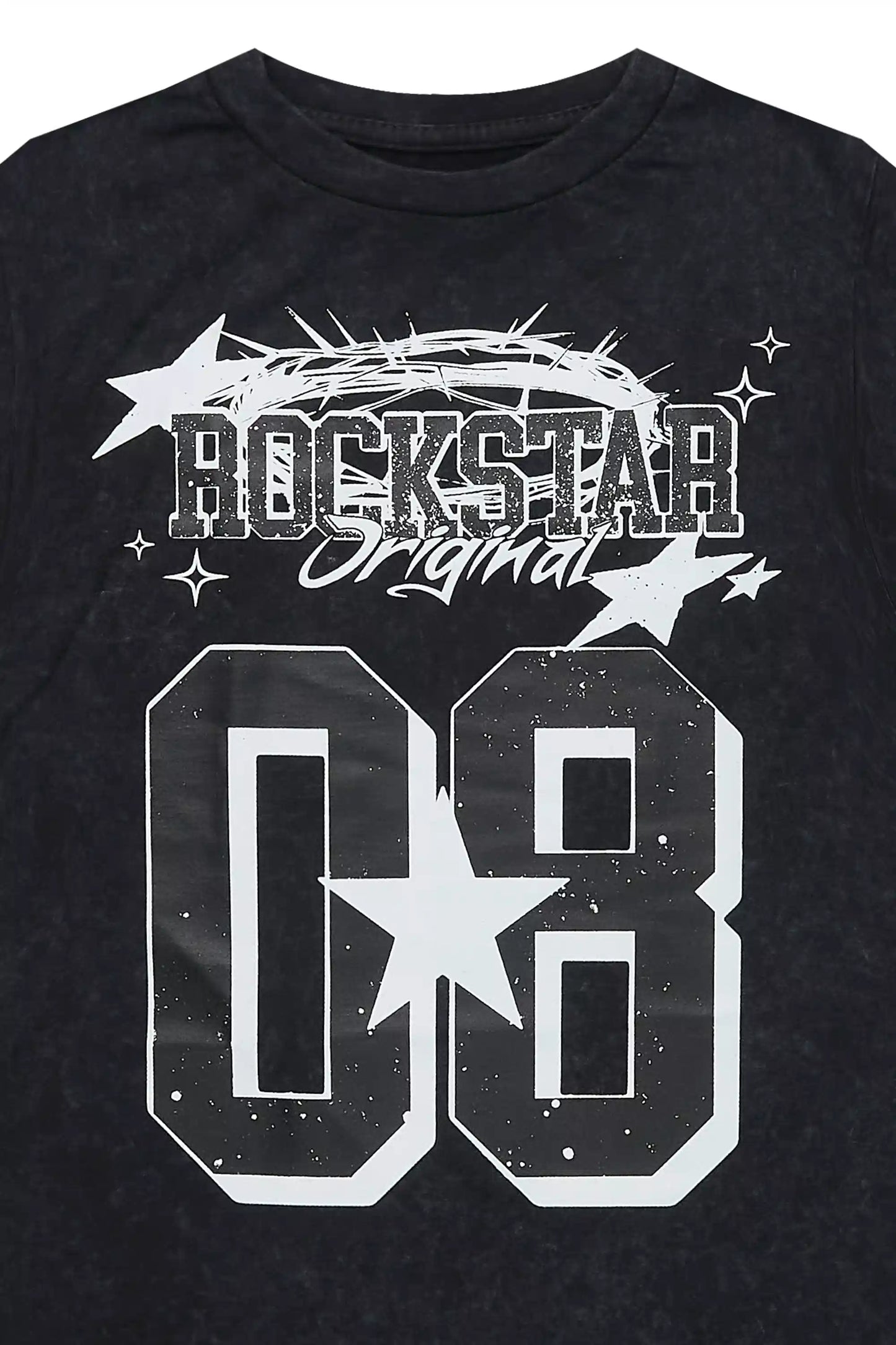 Boys Allstar Vintage Black Graphic T-Shirt
