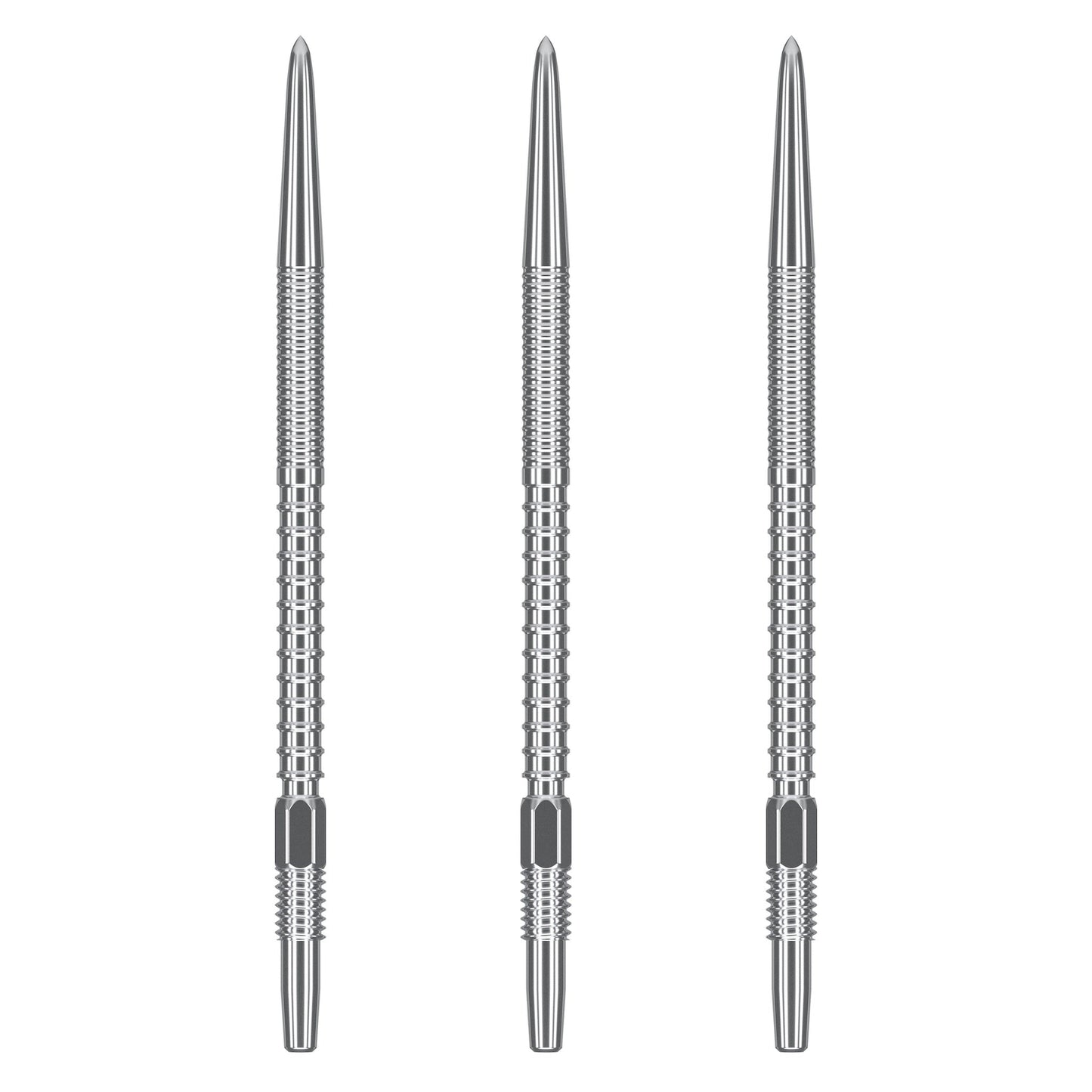 Target Swiss Firepoint Silver Dart Points 26mm, 30mm, 35mm, 40mm