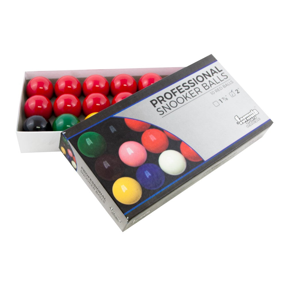 FORMULA - Professional Snooker Balls 1 7/8" Boxed