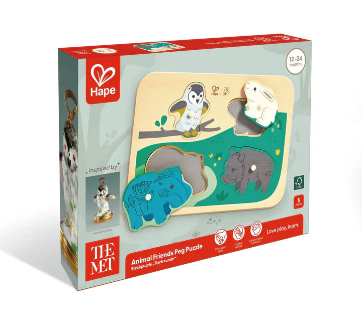 Animal Friends Peg Puzzle