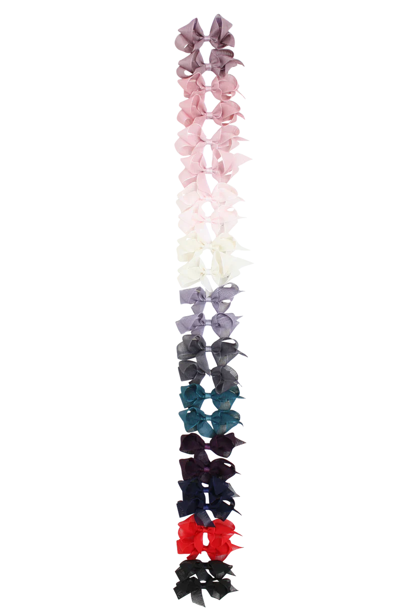 Empress Toddler 3" Linen Bows - Select Color