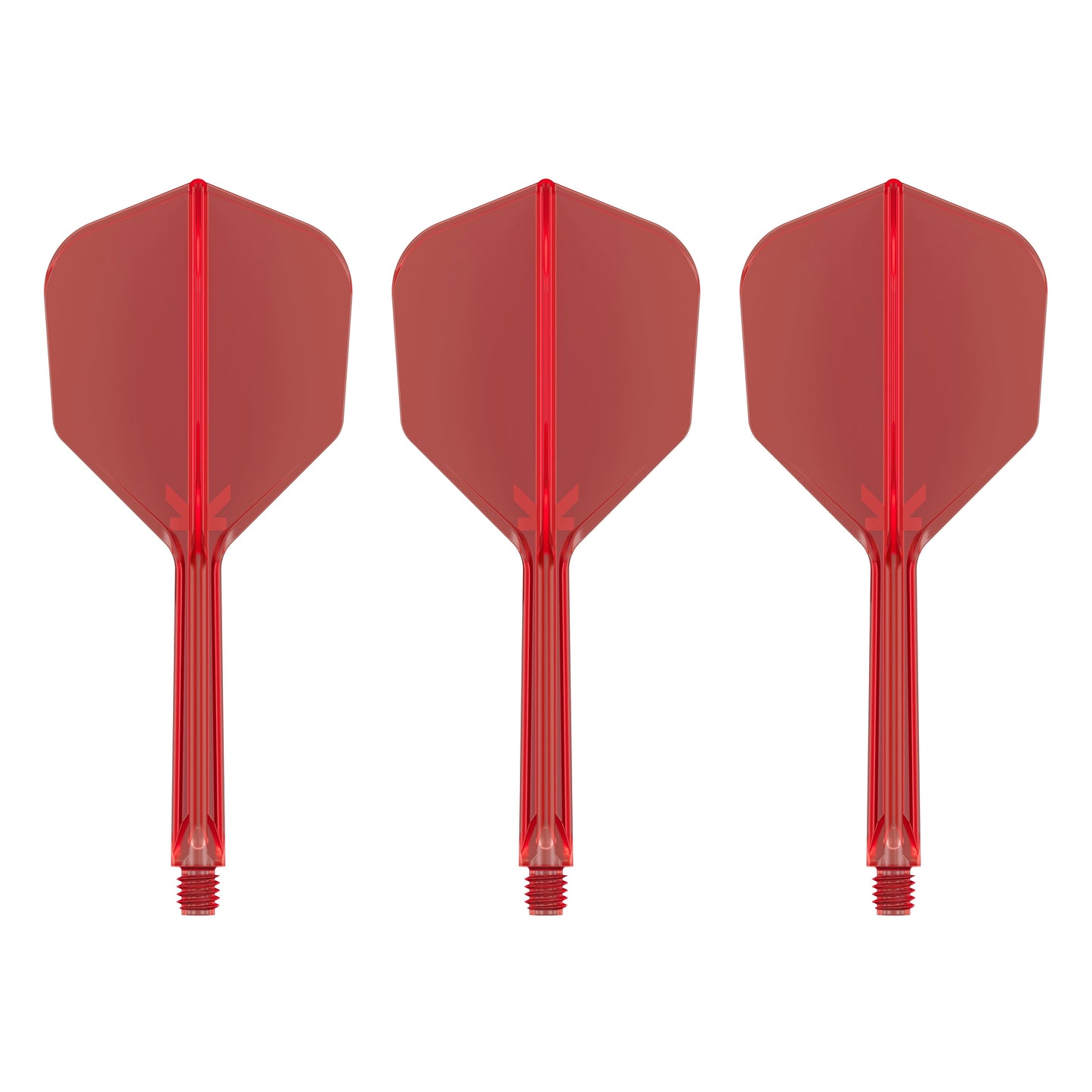 TARGET - K-FLEX All-In-One Moulded Flights NO6 Size - RED