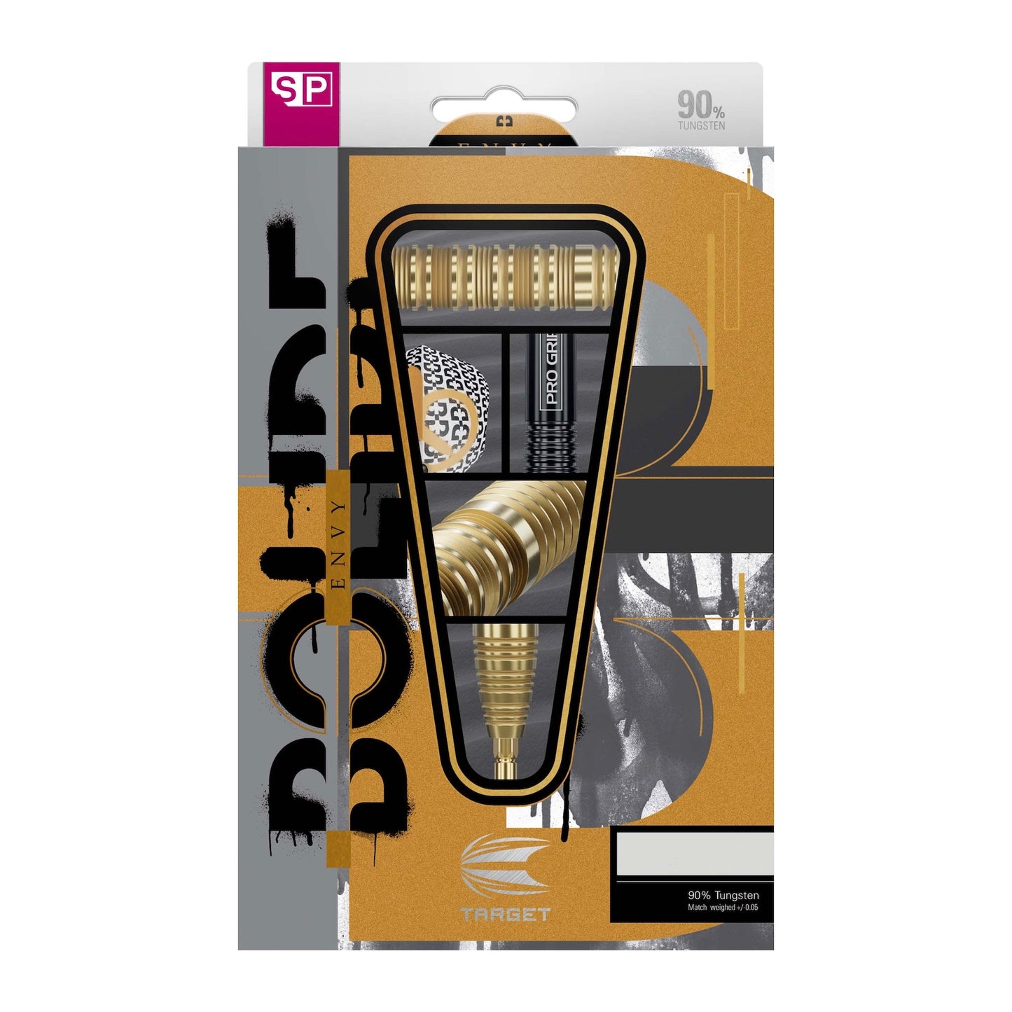 TARGET - 23g - Bolide Envy SP04 - Steel Tip Swiss Point - 90% Tungsten Darts