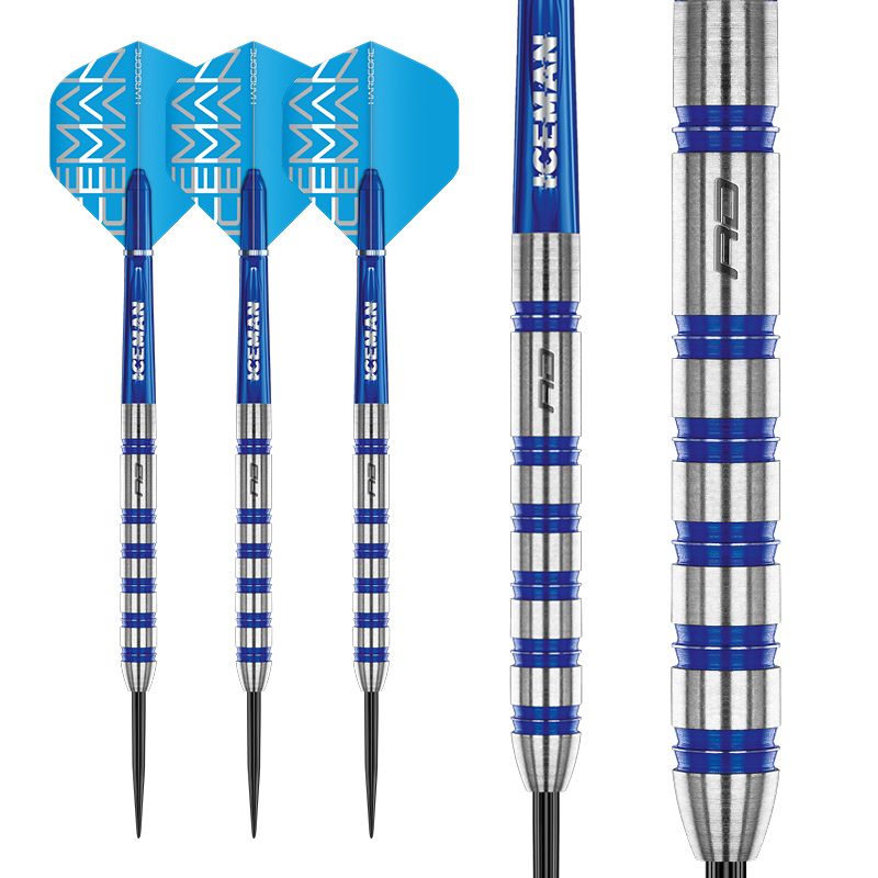 RED DRAGON - Gerwyn Price Iceman Challenger Darts - 85% Tungsten - 23g
