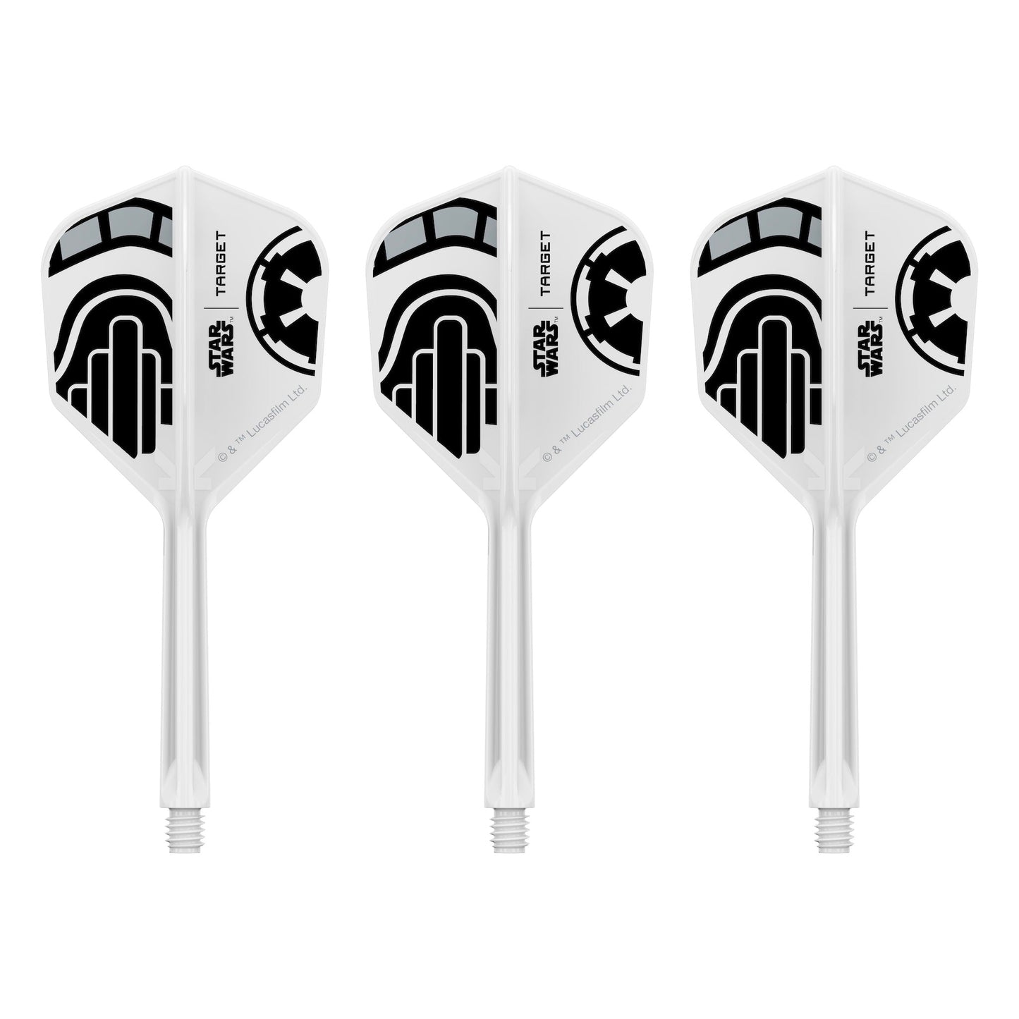 TARGET x STAR WARS - K-FLEX NO6 Shape - Storm Trooper - All-In-One Moulded Flights