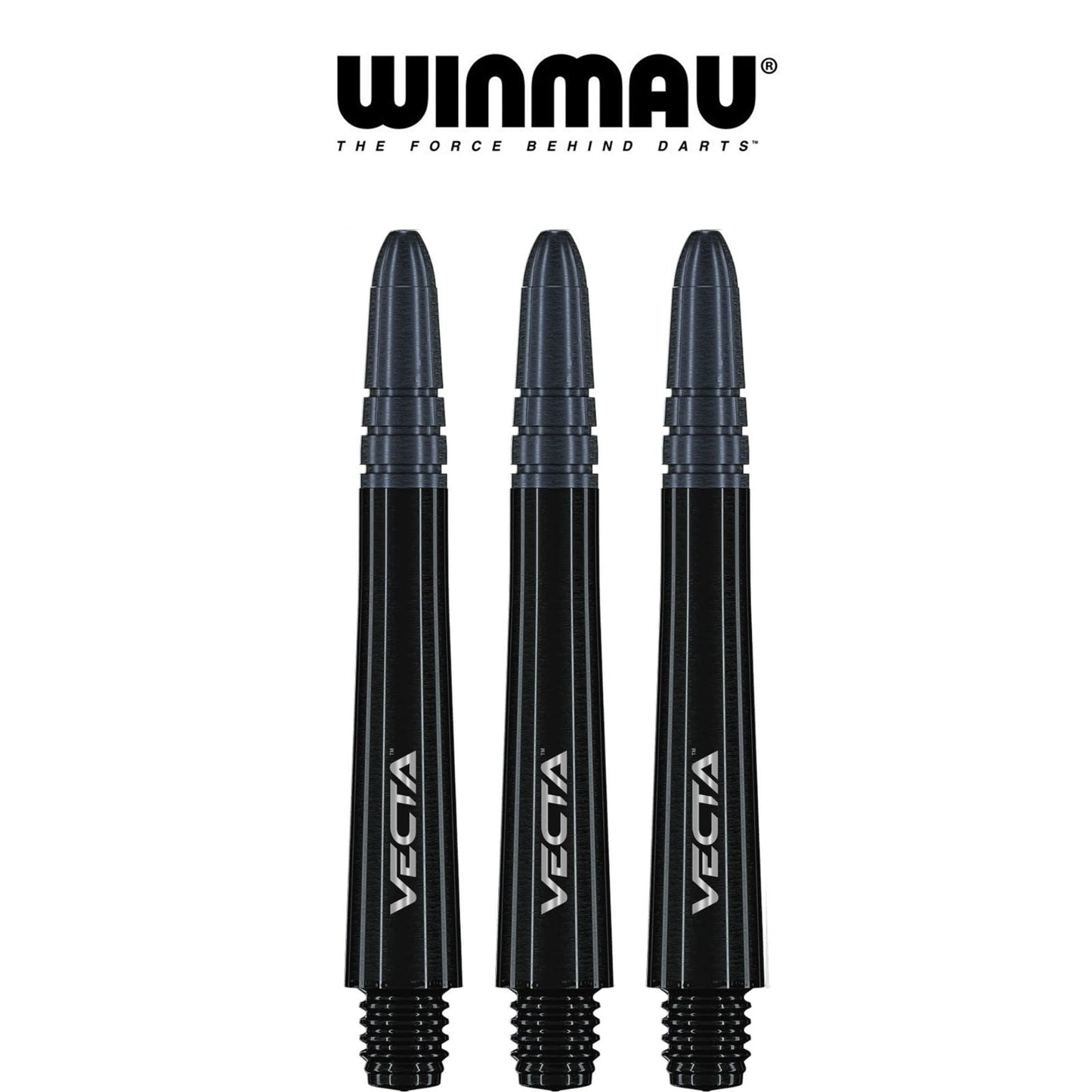 WINMAU - Vecta Composite Dart Shafts - Medium Black