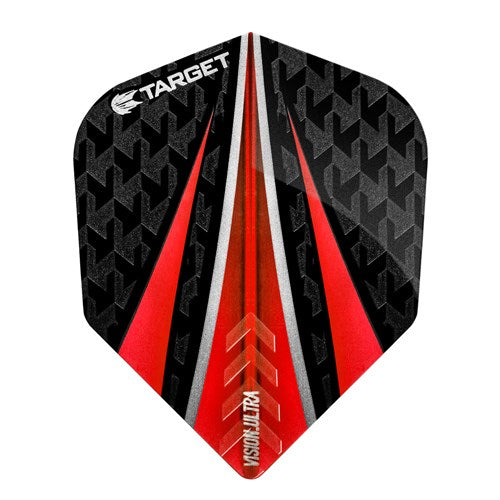 TARGET - Vision Ultra Red Three Fin NO6 Flights - 100 Micron