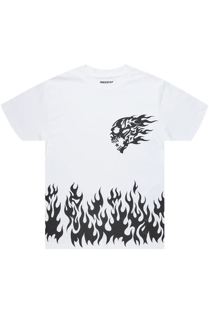 Arais White Oversized T-Shirt