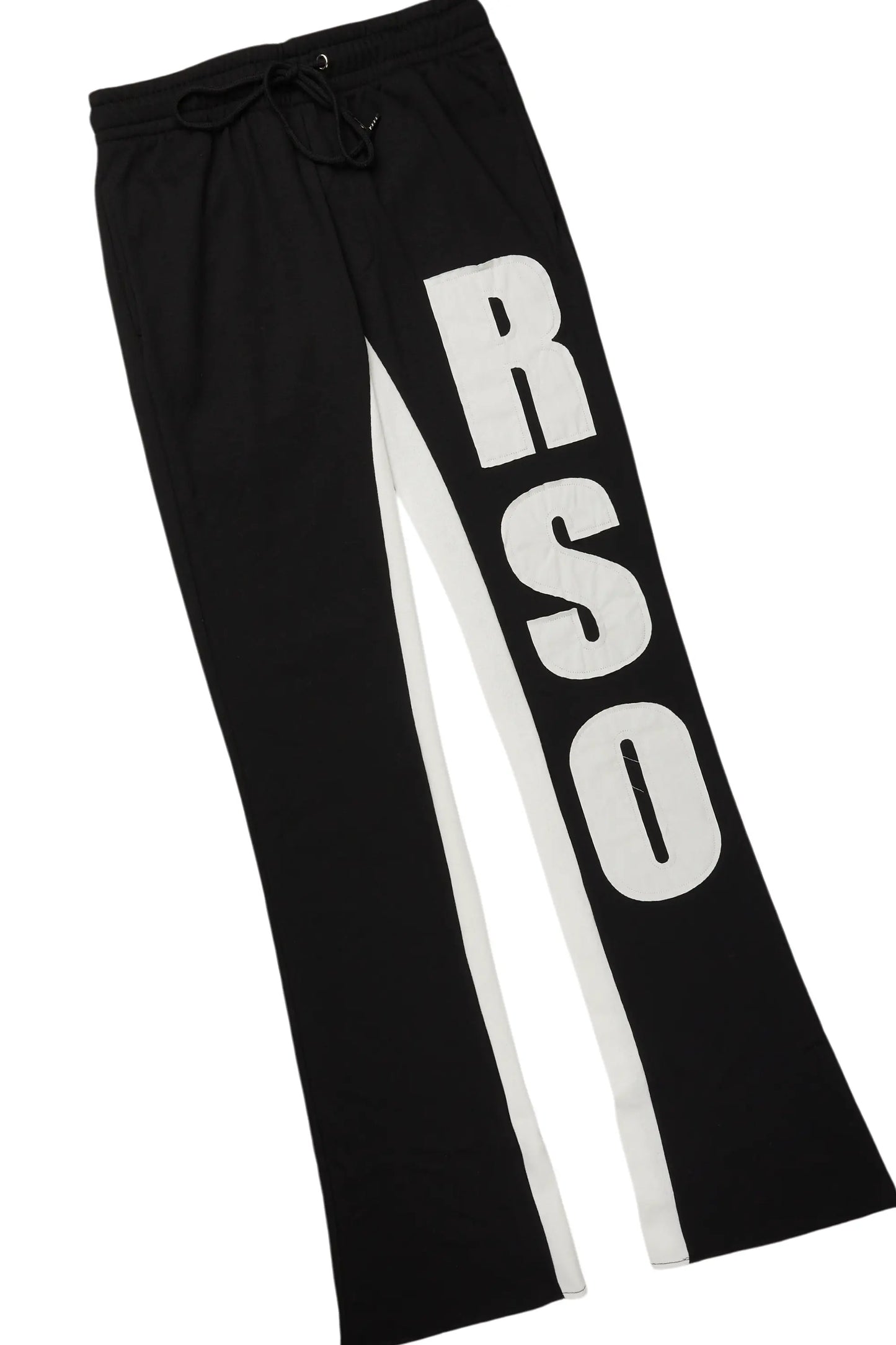 Amos Black Long Sleeve T-Shirt/Patch Baggy Pant Set