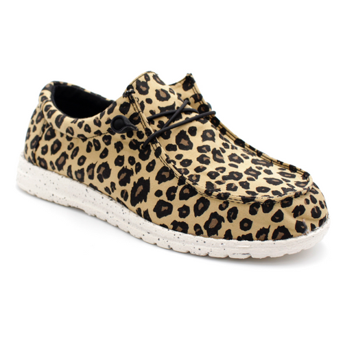 Hermosa Womenâs Laforst Leopard Comfort Hola! Shoe - - Select Size
