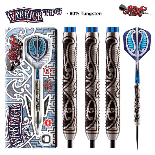 SHOT Warrior Tipu Darts - 80% Tungsten - 25g