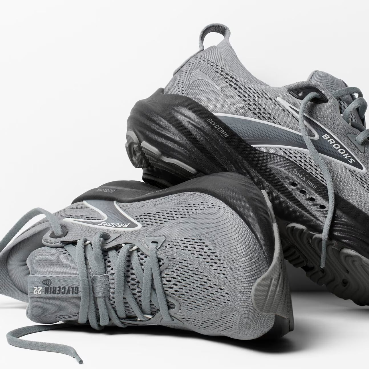 Brooks Men's Glycerin 22 (4E Wide) - Primer Gray/Ebony/Bluewash