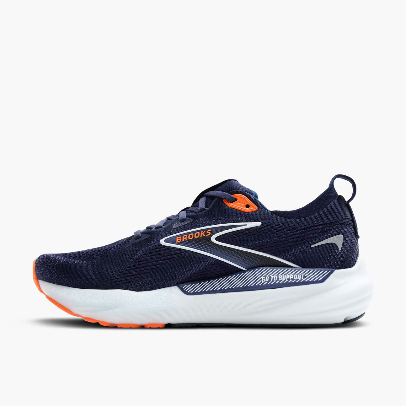 Brooks Men's Glycerin GTS 22 - Peacoat/Blue Ribbon/Orange