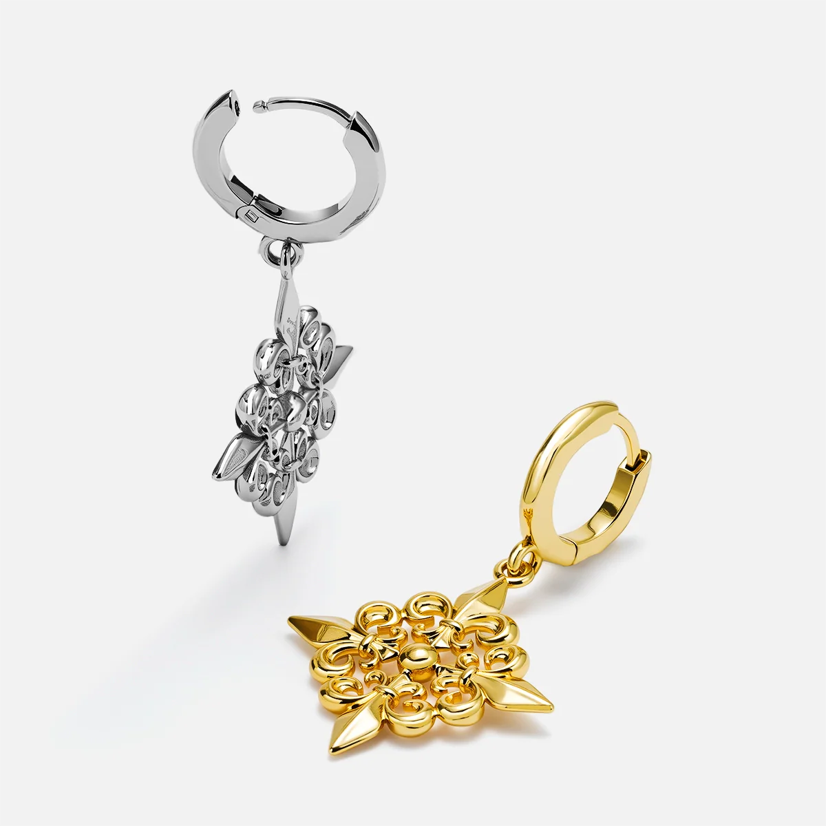 FLEUR-DE-LIS ELEGANCE EARRINGS