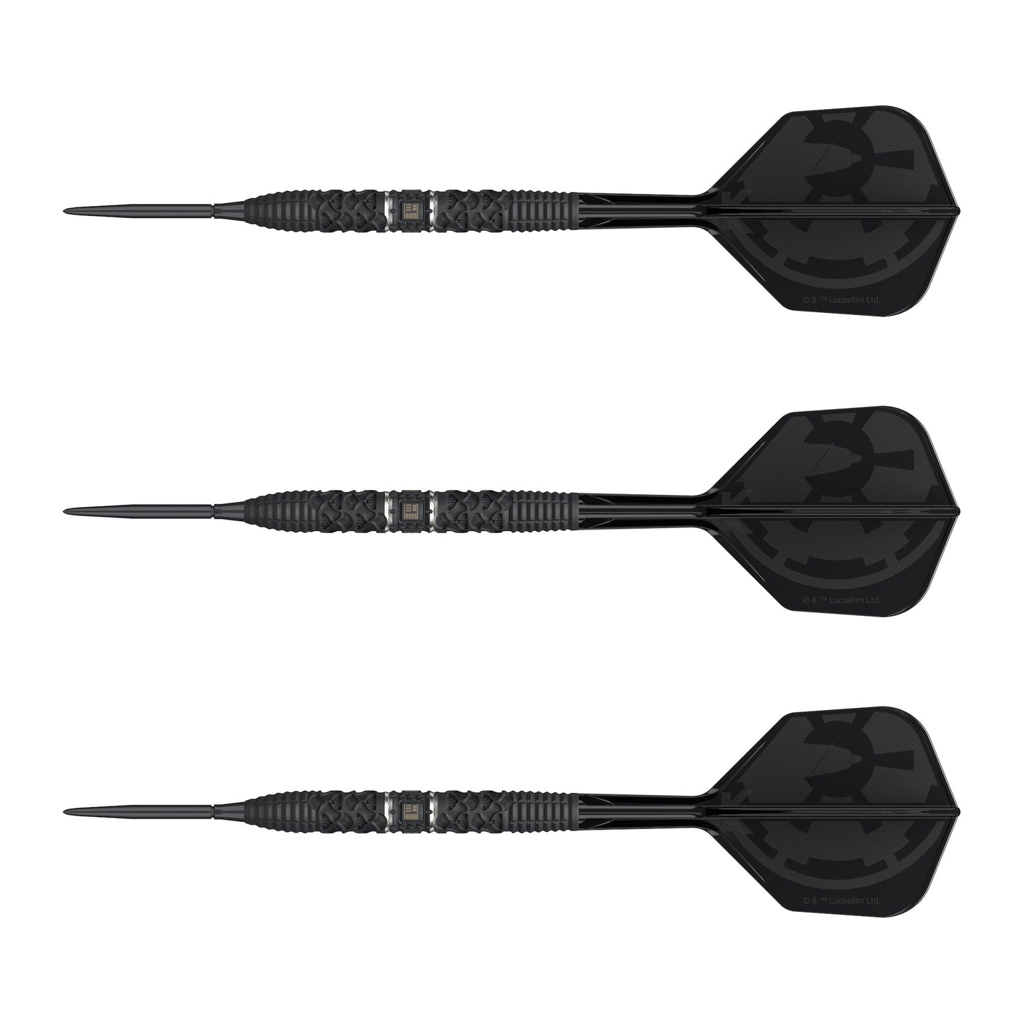 TARGET x STAR WARS - 22g - Darth Vader - Steel Tip Swiss Point - 95% Tungsten Darts