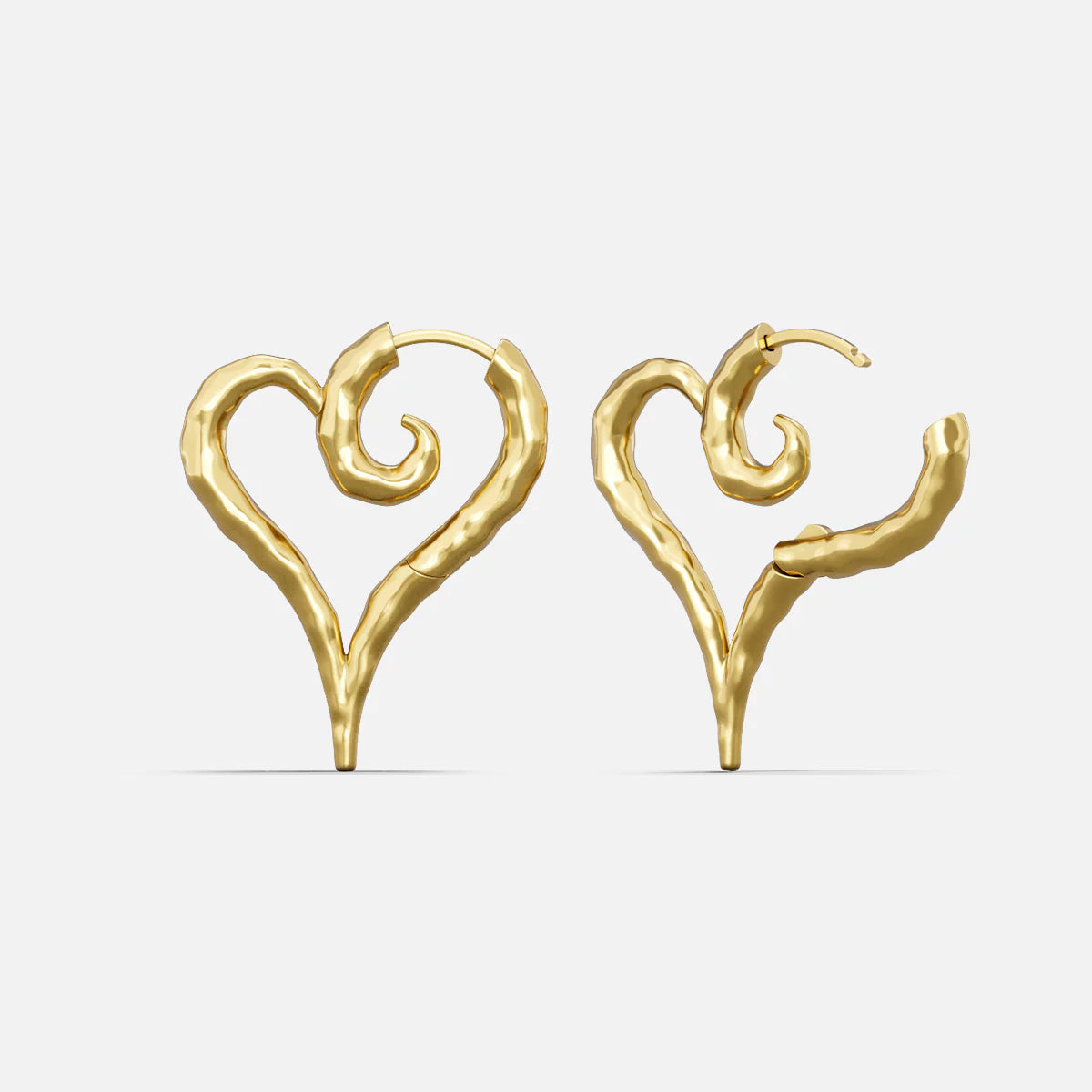 ETHEREAL HEARTFLOW EARRINGS