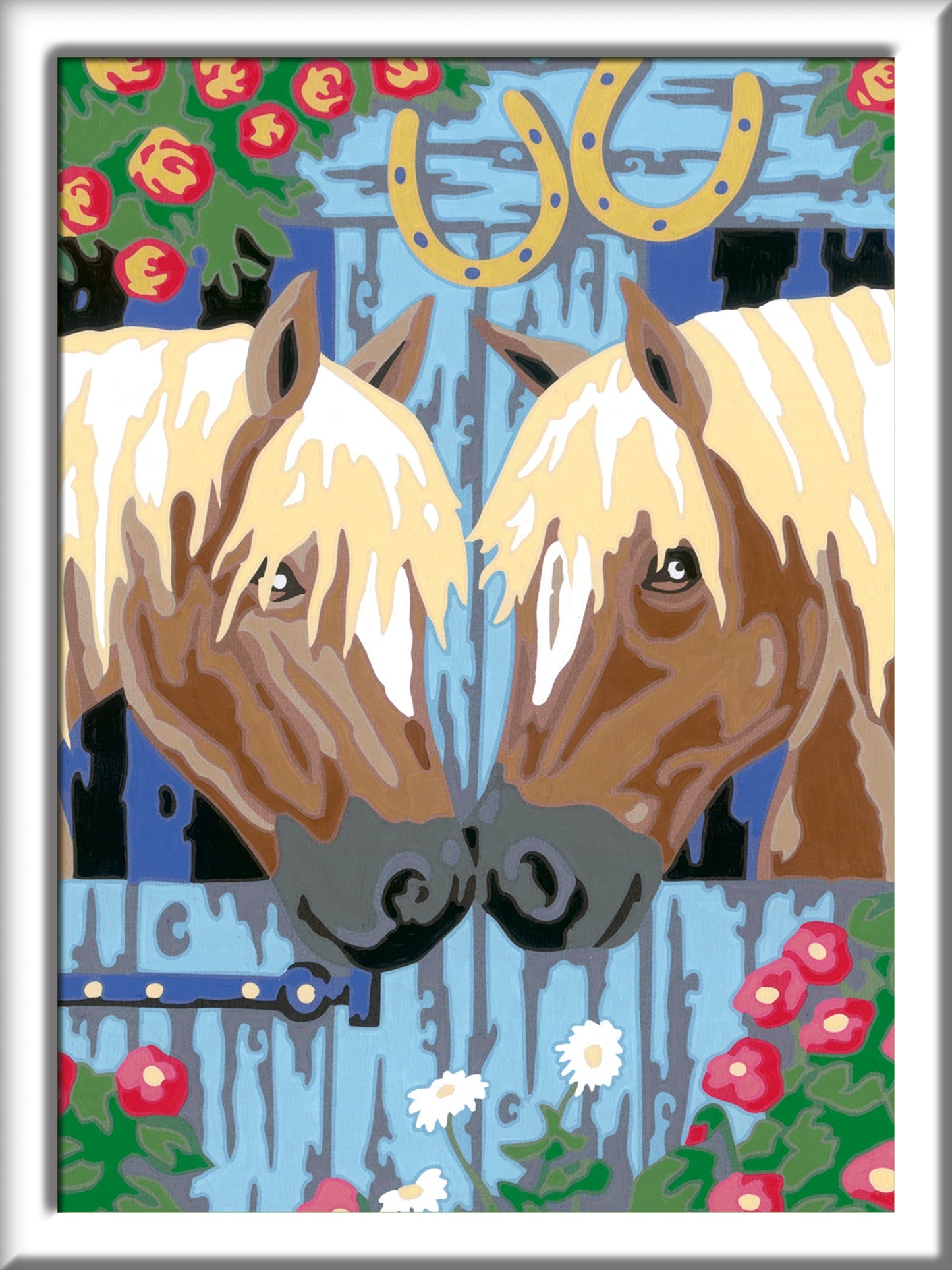 Horse Friends CreArt Paint By Numbers Kit