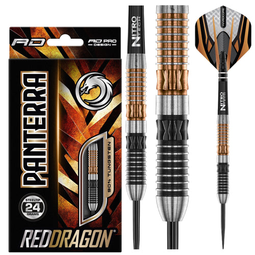 RED DRAGON - Panterra Darts - 90% Tungsten - 24g