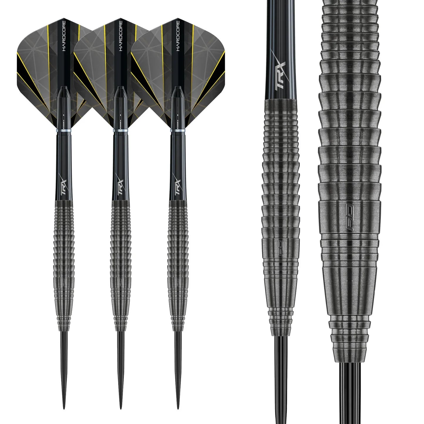 RED DRAGON - Seren 4 Onyx Black Darts - 90% Tungsten - 23g