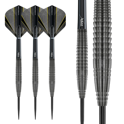 RED DRAGON - Seren 4 Onyx Black Darts - 90% Tungsten - 23g