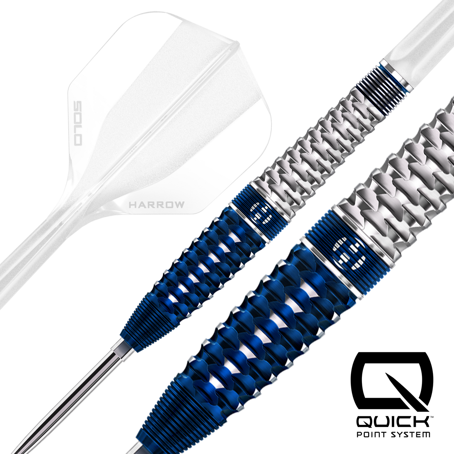 HARROWS - 24g Geo 02 Quick Point Darts - 90% Tungsten
