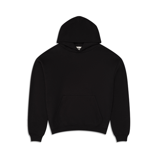 600 GSM 'Black' Core Hoodie