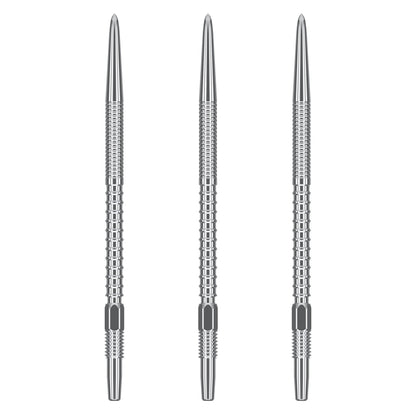 Target Swiss Firepoint Silver Dart Points 26mm, 30mm, 35mm, 40mm