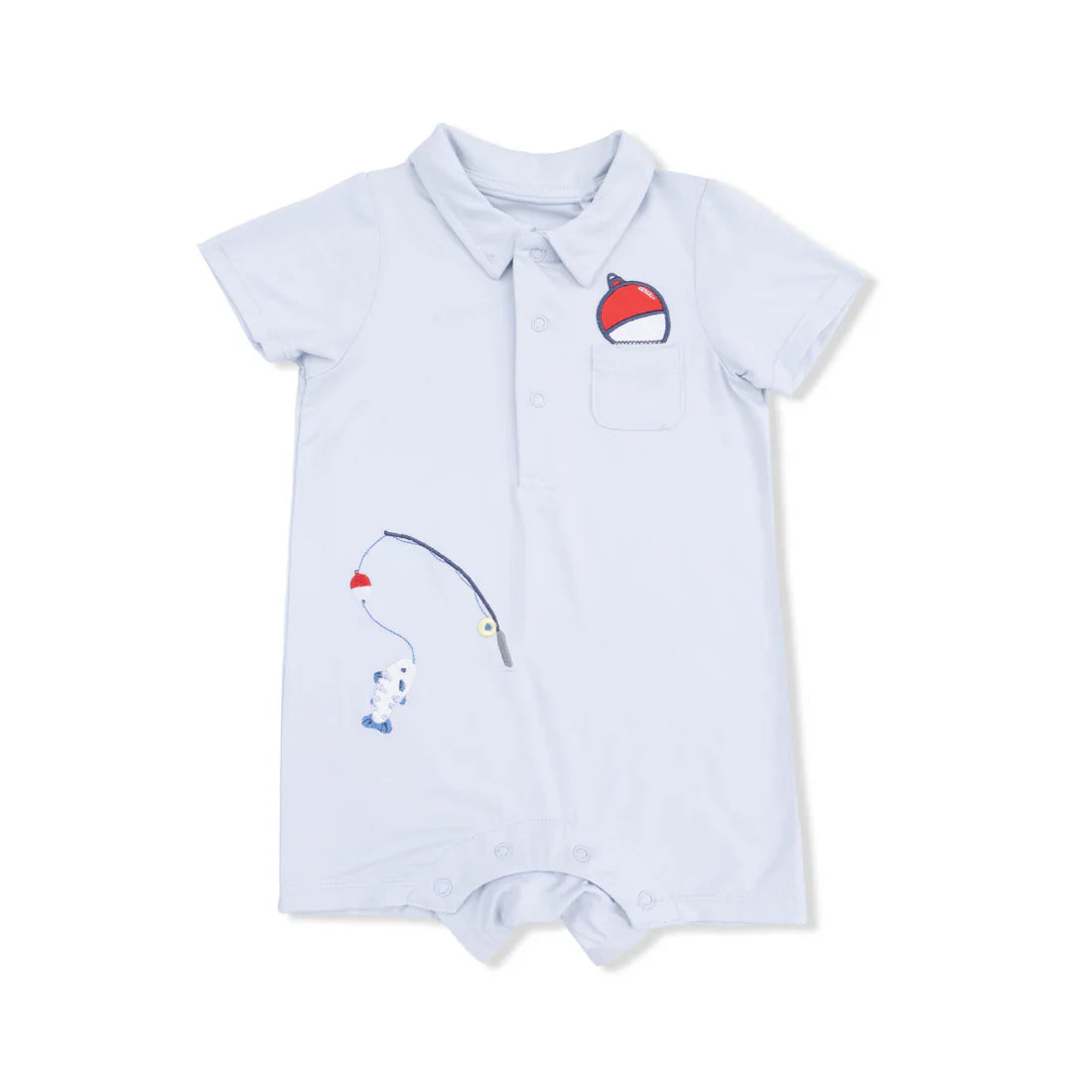 Gone Fishing Polo Shortie