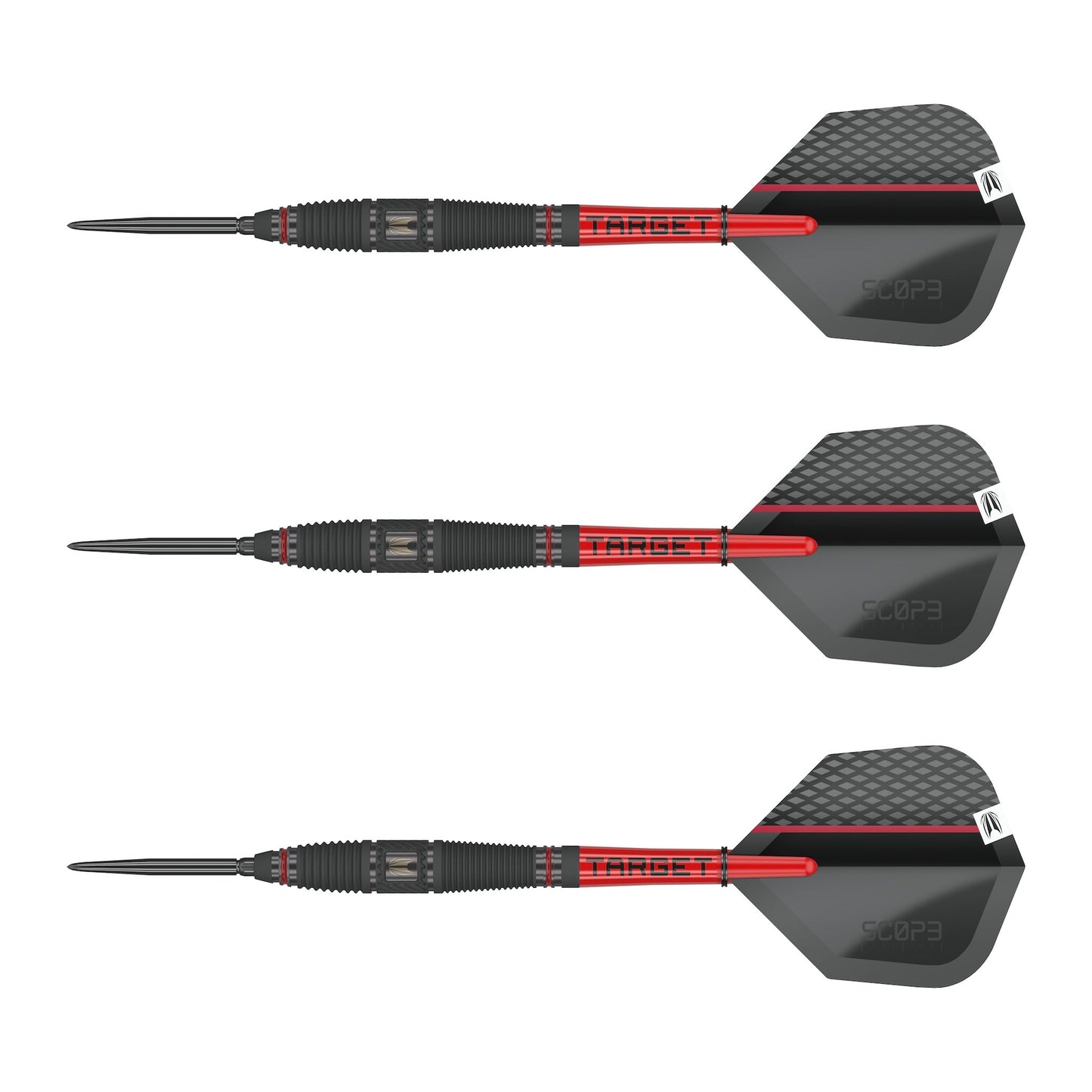 TARGET - Scope SP03 Swiss Point Steel Tip Darts - 90% Tungsten - 21g
