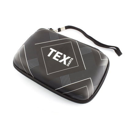 TEX - Pro Dart Case - Holds 6 Darts and Accessories - BLACK