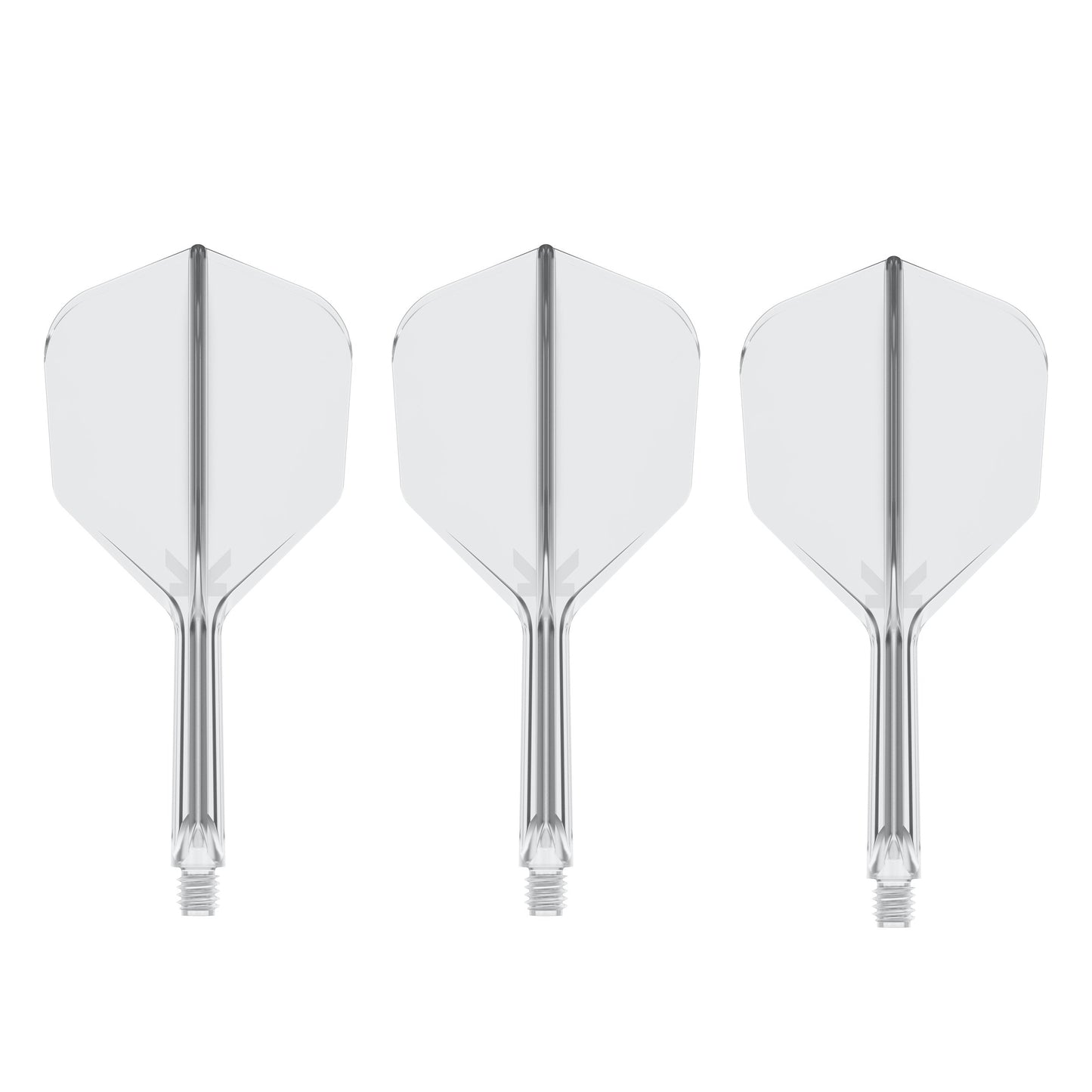 TARGET - K-FLEX All-In-One Moulded Flights NO6 Size - CLEAR