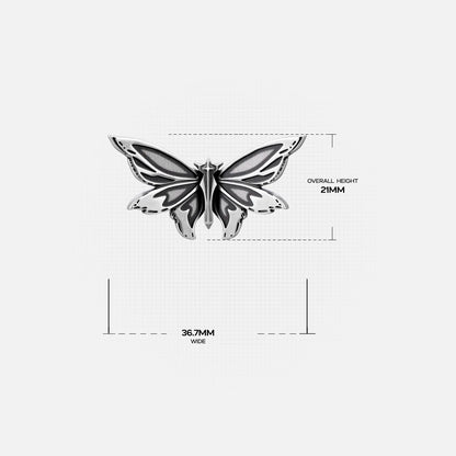 ETERNAL MOTH EAR STUDS