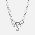 FLUID PIN NECKLACE