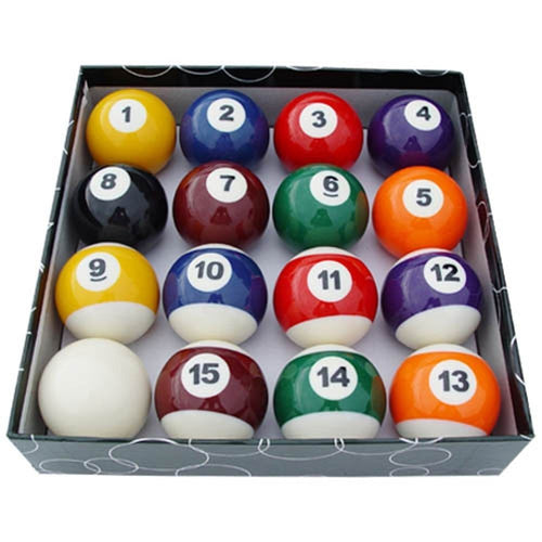 Formula Standard Resin Pool Balls - Boxed 2"