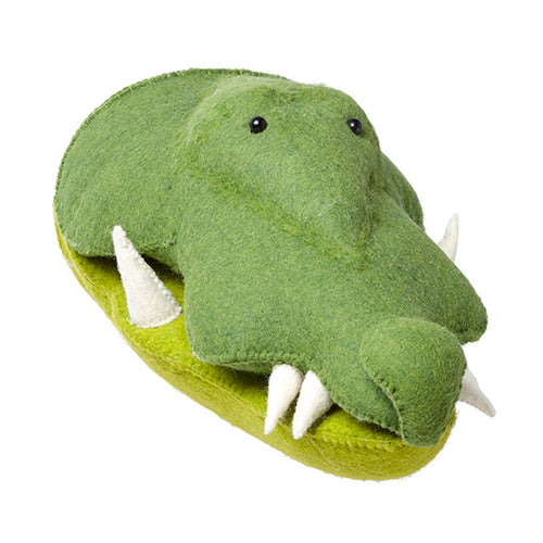 Felt Alligator Head
