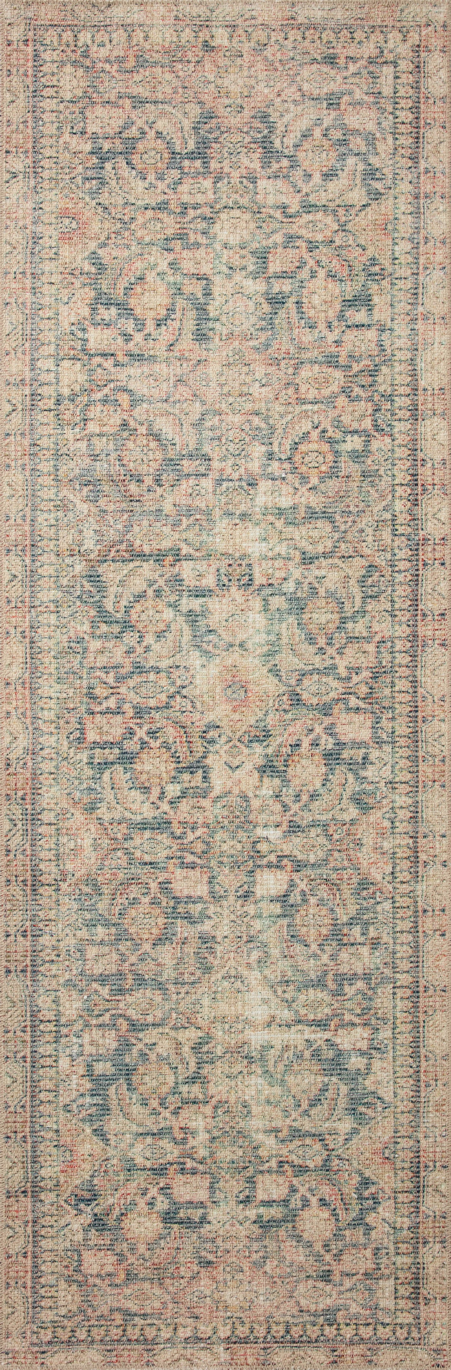 Angela Rose x Loloi Aubrey Navy/ Multi Rug
