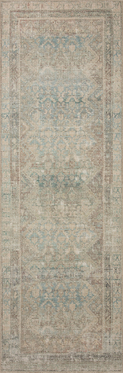 Angela Rose x Loloi Aubrey Jade/ Natural Rug