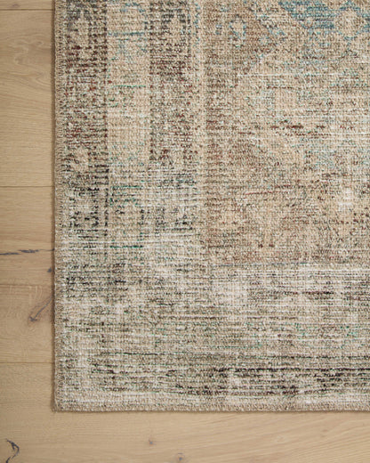 Angela Rose x Loloi Aubrey Jade/ Natural Rug