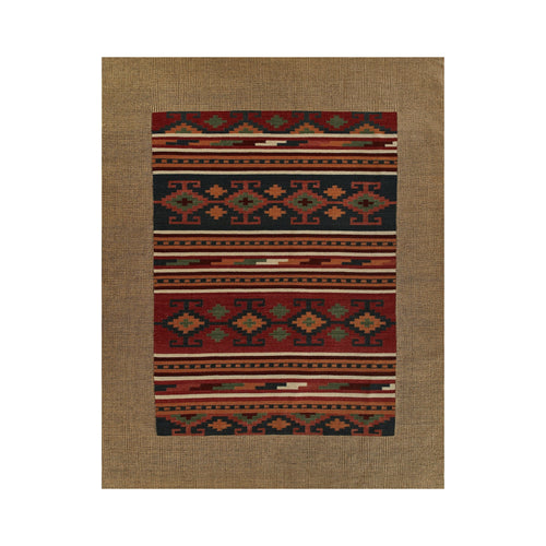 Alba Motif Hand Woven Rug