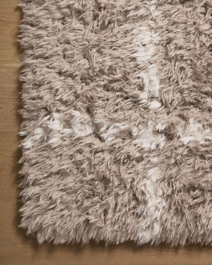 Angela Rose x Loloi Amira Khaki / Ivory Rug