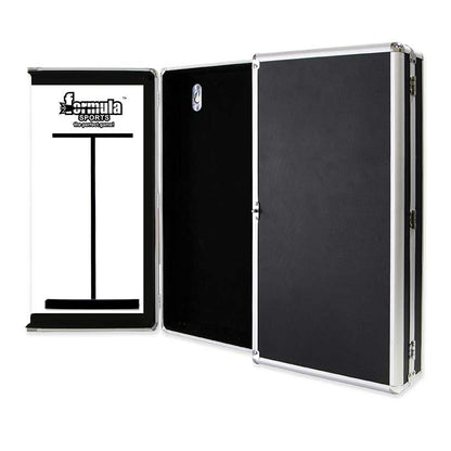 Formula Aluminium Dartboard Cabinet with Whiteboards