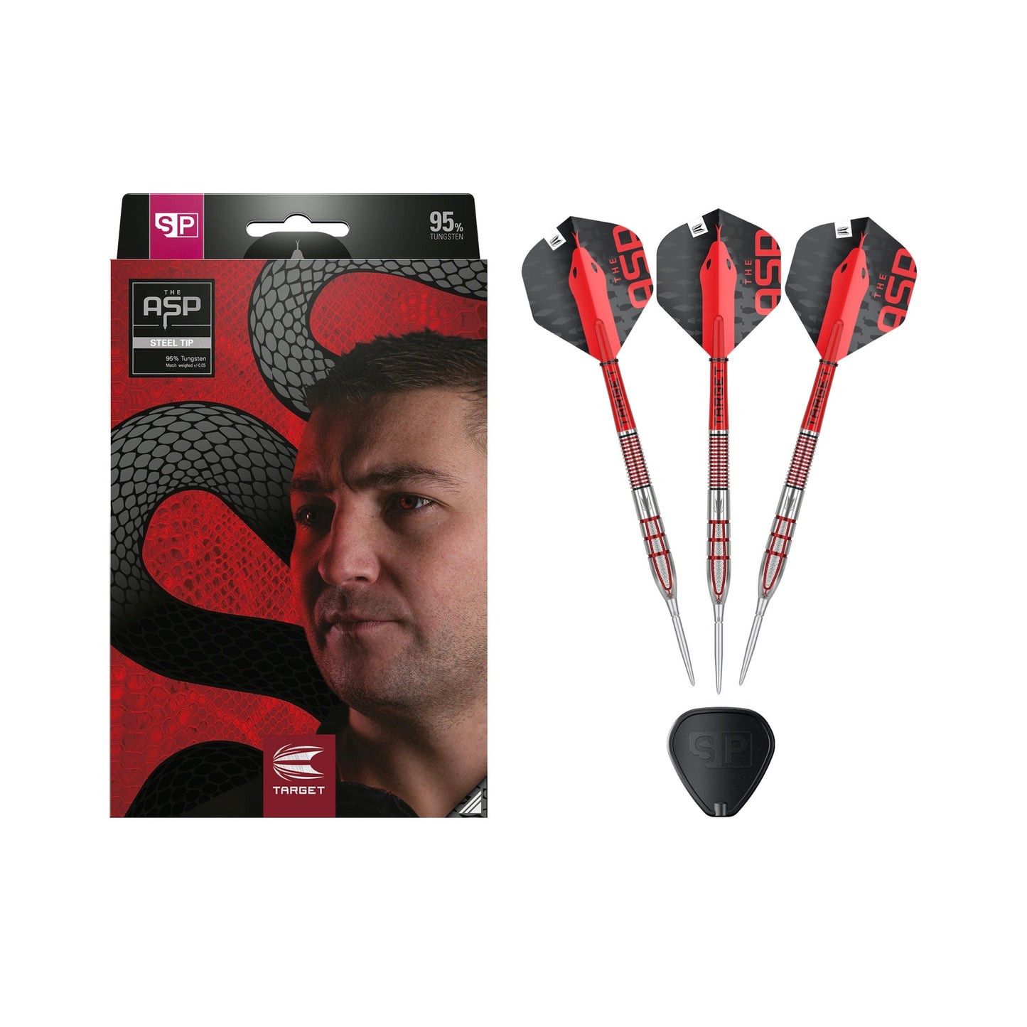 TARGET - Nathan Aspinall GEN2 Steel Tip Darts - 95% Tungsten - 24g