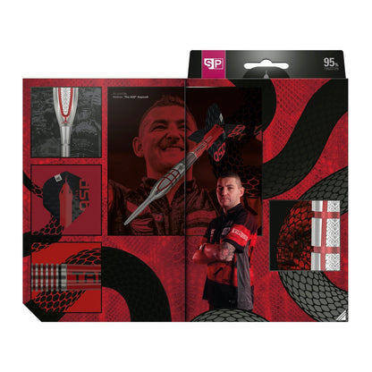 TARGET - Nathan Aspinall GEN2 Steel Tip Darts - 95% Tungsten - 22g