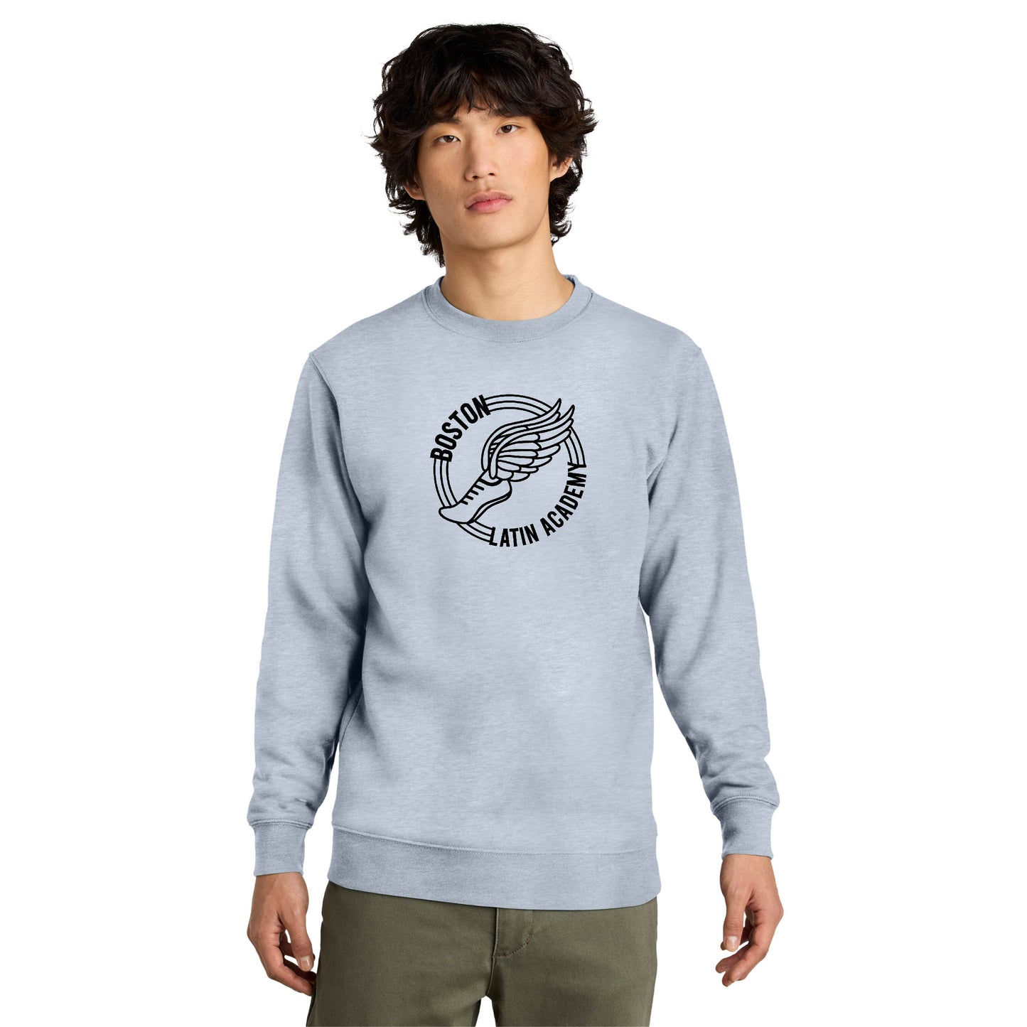 Boston Latin Academy T&F - Unisex V.I.T Fleece Crewneck Sweatshirt (DT6104)