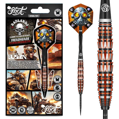 SHOT - Badlands RUSTIN Dart Set - 90% Tungsten - 24g