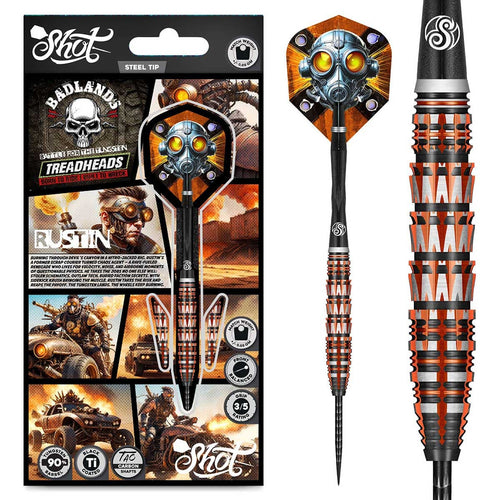 SHOT - Badlands RUSTIN Dart Set - 90% Tungsten - 25g