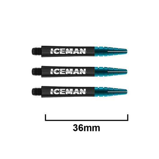RED DRAGON Gerwyn "Iceman" Price Nitro Ionic Shafts - Black 36 & 42mm