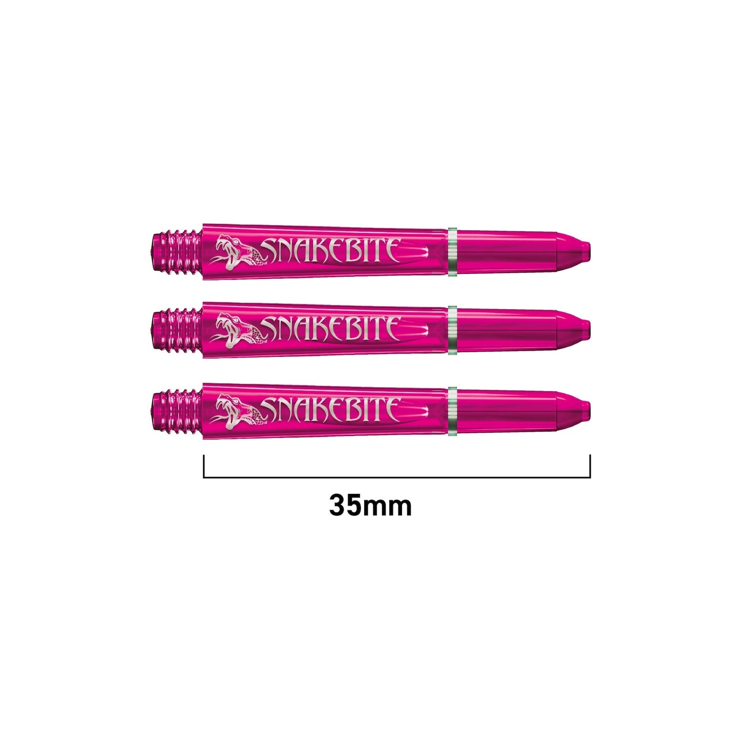 RED DRAGON - Snakebite Signature Series Dart Shafts - Short