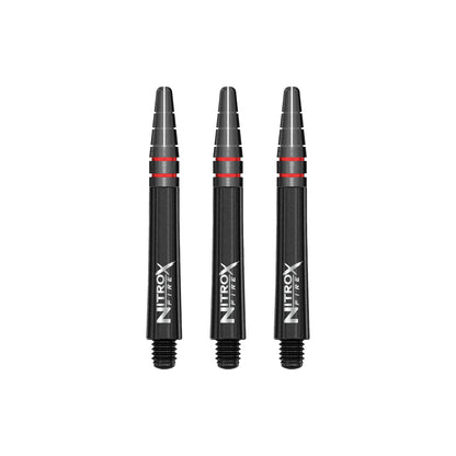 RED DRAGON - Nitro X FIRE Composite Dart Shafts - 39mm INTER