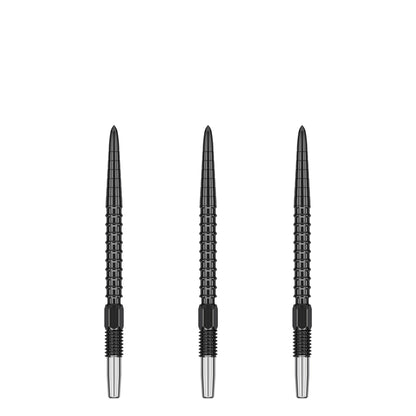 TARGET - Chrono Swiss Black Dart Points 26mm, 30mm, 35mm, 40mm